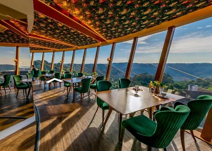 Hotel E Restaurante Giratorio Rf Vision - A Melhor Vista 360 De Gramado zdjęcie